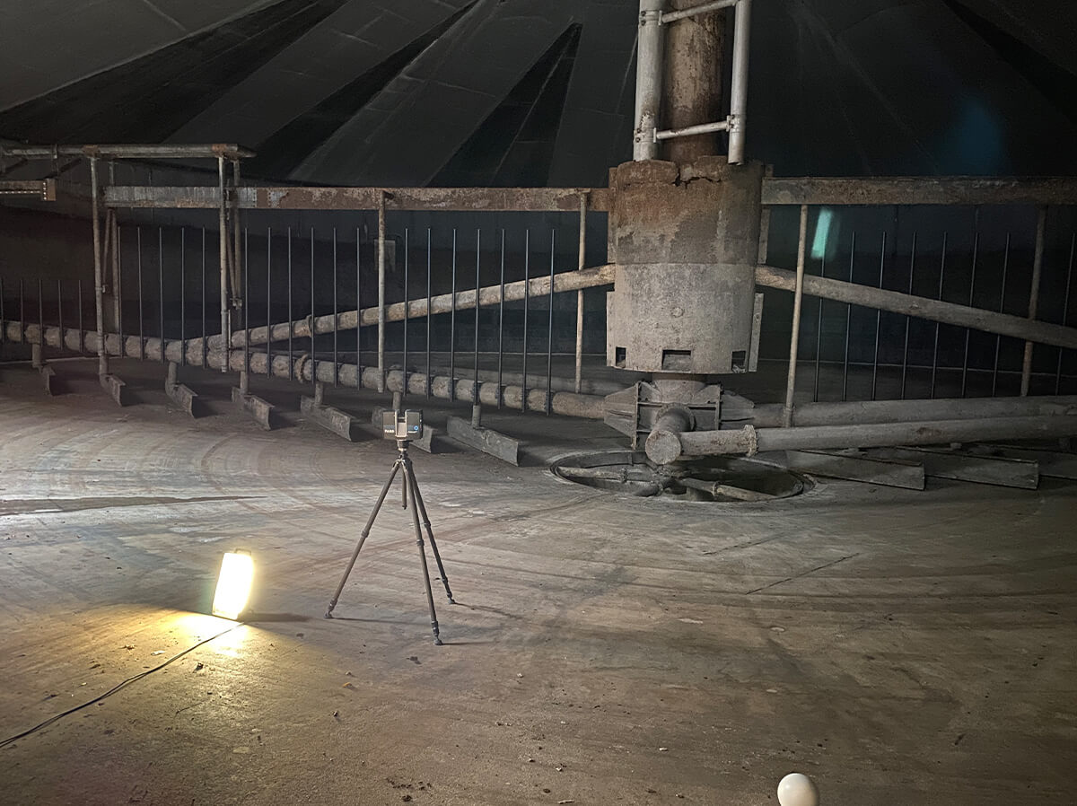 Kläranlage München, 3D-Aufmaß, Austausch / Reparatur