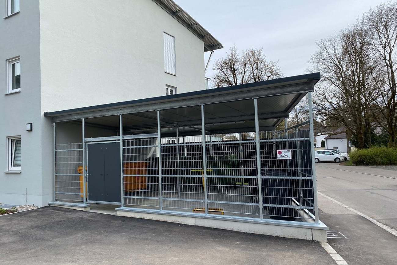 PLANUNGSBÜRO WEYERS | Referenzen | Müll und Fahrradhäuser 02