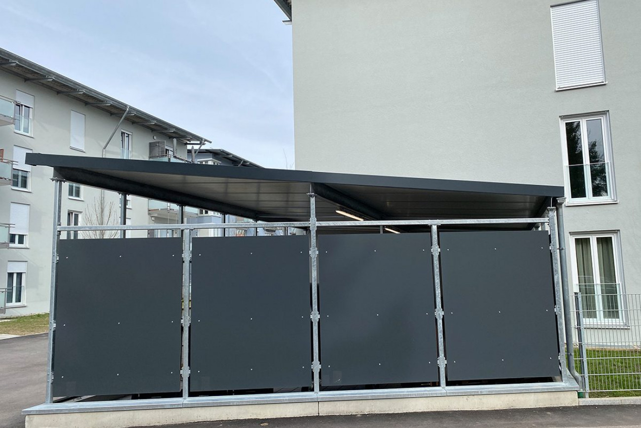 PLANUNGSBÜRO WEYERS | Referenzen | Müll und Fahrradhäuser 04