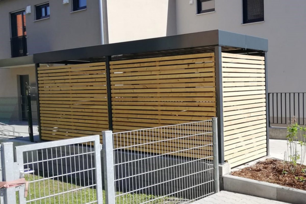 PLANUNGSBÜRO WEYERS | Referenzen | Müll und Fahrradhäuser 08