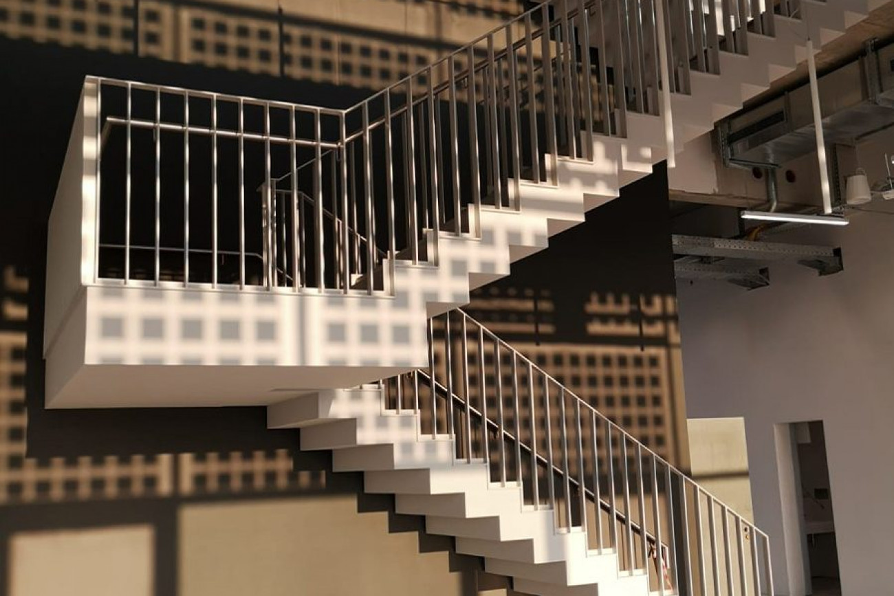 PLANUNGSBÜRO WEYERS | Referenzen | Treppengeländer Objektbereich 07